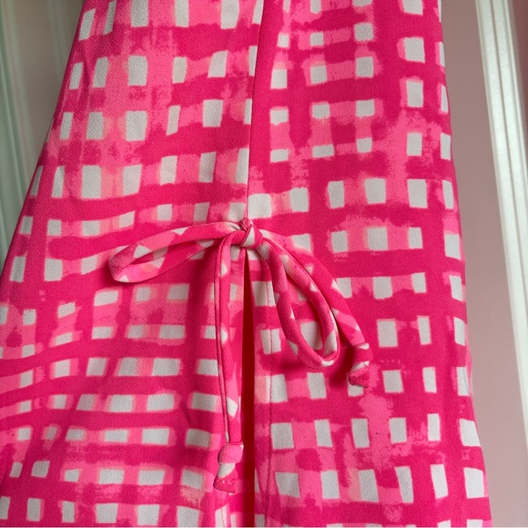 NWOT Lilly Pulitzer Everleigh Romper Size 4 in Pink Tropics Feelin Beachy - Picture 3 of 8